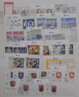 ** O NSZK 1990-1995 Párhuzamos Bélyegzett és Postatiszta GyÅ±jtemény 10 Lapos... - Altri & Non Classificati