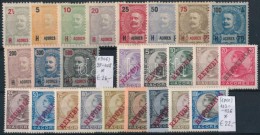 * O 1906-1912 Klasszikus összeállítás, 62 Db Bélyeg 3 Stecklapon (Mi EUR 125,-) - Altri & Non Classificati