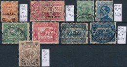 * O 1906-1922 Klasszikus összeállítás, 9 Db Bélyeg (Mi EUR 144,-) - Altri & Non Classificati