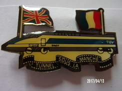 Delcampe - Tunnel Sous La Manche - TGV
