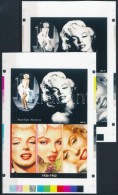 ** 2010/34 Marilyn Monroe Cromalin Emlékívpár GaranciabélyegzÅ‘vel (120.000) - Other & Unclassified
