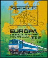 ** 1979 Európa Vasútjai Vágott Blokk (7.000) - Altri & Non Classificati