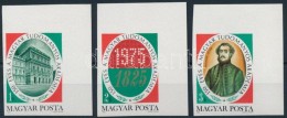 ** 1975 150 éves A Magyar Tudományos Akadémia Vágott ívsarki Sor (3.000) - Autres & Non Classés