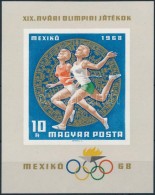 ** 1968 Olimpia (III.) - Mexikó Vágott Blokk (4.000) - Autres & Non Classés