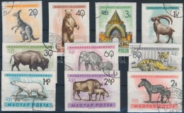 O 1961 Budapesti állatkert (I.) Vágott Sor (6.000) - Altri & Non Classificati