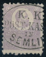 O 1871 KÅ‘nyomat 25kr 'K.K. / POST-KAS(SE) / IN / SEMLIN' Szép - Altri & Non Classificati