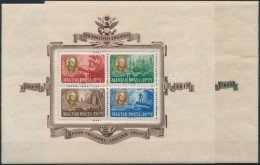 ** 1947 Roosevelt Blokkpár (50.000) (ráncok, Törések / Folded, Creases) - Other & Unclassified