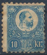 * 1871 Réznyomat 10kr Eredeti Gumival (rozsdás) (110.000) - Altri & Non Classificati