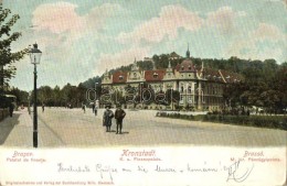 T2/T3 Brassó, Kronstadt, Brasov; Palatul De Finante / K. U. Finanzpalais / M. Kir. Pénzügyi... - Non Classificati