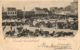 T4 1899 Szombathely, Heti Vásár, Piac, Weiner József, Deutsch József és... - Non Classificati