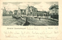 T2 1899 Szombathely, Villa-sor. Apfel H. C. Kiadása - Non Classés