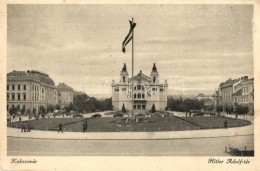 * T4 Kolozsvár, Cluj; Hitler Adolf Tér, Margit Fényképészet / Square (r) - Non Classificati