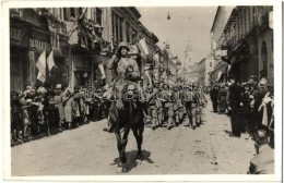 ** T2/T3 1940 Szatmárnémeti, Satu Mare; Bevonulás / Entry Of The Hungarian Troops (EK) - Non Classificati