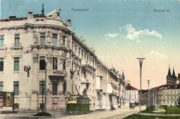 T2 Temesvár, Timisoara; Hunyadi út, Villamos / Street View With Tram - Non Classificati