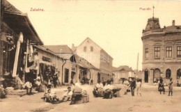 ** T2/T3 Zalatna, Zlatna; Piac Tér, üzletek / Market Square, Shops (EK) - Non Classificati