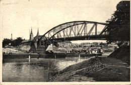 ** T2/T3 Komárom, Komarno; KikötÅ‘ A Híddal / Port With Bridge (EK) - Non Classificati