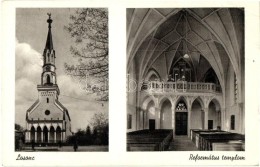 ** T3 Losonc, Lucenec; Református Templom, BelsÅ‘, Salamon Károly Kiadása / Chruch Interior... - Sin Clasificación