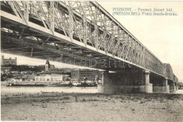 T2/T3 Pozsony, Pressburg, Bratislava; Ferenc József Híd / Franz Josefs-Brücke / Bridge (EK) - Sin Clasificación