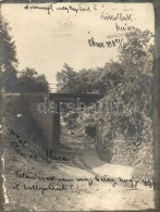 * T2 1908 Óbecse, Becej; Híd / Bridge, Photo (non PC) (8,8 Cm X 11,9 Cm) - Unclassified
