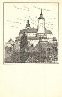 ** T4 Fraknó, Forchtenstein; Vár / Heimatbilder Serie Burgenland / Castle S: F. Koziol ... - Non Classificati