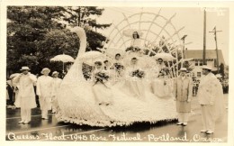 ** T1 1948 Portland, Rose Festival, Queens Float - Unclassified