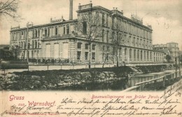 T2/T3 Varnsdorf, Warnsdorf Im Böhmen; Baumwollspinnerei Von Brüder Perutz / Cotton Spinning Factory (EK) - Non Classificati