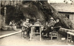 * T2 ~1912 Qingdao, Tsingtau, Kiautschou Bay Concession; German Soldiers With Imperialists, Photo - Non Classificati