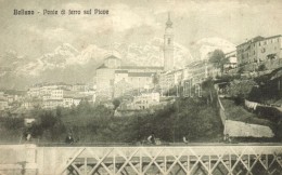 T2/T3 Belluno, Ponte Di Ferro Sul Piave / Railway Bridge - Unclassified