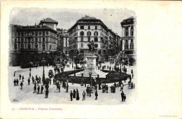 ** T1/T2 Genova, Piazza Corvetto / Square - Unclassified