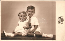 * T2 1935 Children, Foto Ruzicska Photo - Unclassified