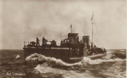 ** T1 Auf Vorposten / WWI German Torpedo Boat Destroyer Ship On Outpost, G. L. W. 25. - Non Classificati