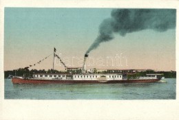 ** T2/T3 SS Budapest Folyami Utasszállító GÅ‘zhajó / Hungarian Passenger Steamship (EK) - Non Classificati