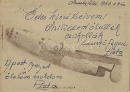 T2/T3 1943 Muszkaföld. Második Világháborús Tábori Posta, RepülÅ‘,... - Non Classificati