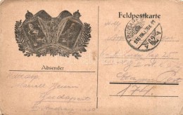T2/T3 Wilhelm II, Franz Joseph, Viribus Unitis Propaganda Card  (EK) - Non Classificati