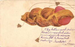 T2/T3 Pentecost, Scone With Egg, B.K.W.I. 4011-1. Emb. Litho (EK) - Unclassified