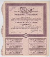 Románia / Bukarest 1945. 'MICA Bányászati Részvénytársaság'... - Non Classificati