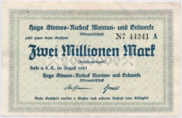 Németország / Weimari Köztársaság / Halle / Hugo Stinnes-Riebeck Montan- Und... - Unclassified