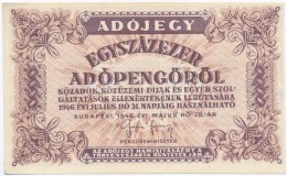 1946. 100.000AP '5600'-as Rendeletszámmal T:I- - Non Classificati