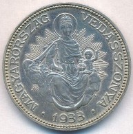 1933. 2P Ag 'Madonna' T:1-,2
Adamo P7 - Non Classificati