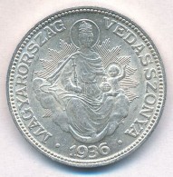 1936. 2P Ag 'Madonna' T:1-
Adamo P7 - Non Classificati