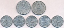 1941-1944. 1P Al (5x) + 2P Al (3x) Mindegyik Hamis Koronás Címer Ellenjeggyel (fake Countersings)... - Non Classificati