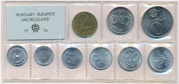 1974. 2f-10Ft (9xklf) érmés Forgalmi Sor Fóliatokban T:1
Adamo FO7 - Non Classificati