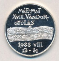 Lantos Györgyi (1953-) 1988. 'MÉE-MNT XVIII. VándorgyÅ±lés / Türr István'... - Non Classés