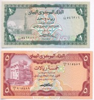 Jemen 1983.  1R + 5R T:I
Yemen 1983. 1 Rial + 5 Rials C:UNC
Krause 16B,17.a - Unclassified