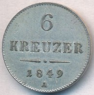 Ausztria 1849A 6kr Ag T:2
Austria 1849A 6 Kreuzer Ag C:XF - Non Classificati