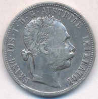 Ausztria 1879. 1Fl Ag 'Ferenc József' T:2,3 
Austria 1879. 1 Florin Ag 'Franz Joseph' C:XF,F 
Krause KM#2222 - Unclassified