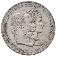 Ausztria 1879. 2G Ag 'I. Ferenc József és Erzsébet KirálynÅ‘ / Ezüstlakodalom'... - Unclassified