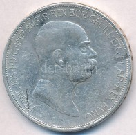 Ausztria 1908. 5K Ag 'Ferenc József - Jubileum' T:2-,3 Austria 1908. 5 Corona Ag 'Franz Joseph - Jubilee'... - Non Classificati