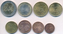 Franciaország 1999-2000. 1c-2E (8xklf) Forgalmi Sor T:1-,2
France 1999-2000. 1 Cent - 2 Euro (8xdiff) Coin... - Non Classificati