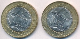 Olaszország 1997. 1000L 'EU' (2xklf) Egyik Hibás Térképpel T:1-
Italy 1997. 1000 Lire... - Non Classificati